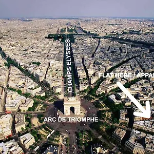 Cosy Arc De Triomphe Champs Elysees Appartement